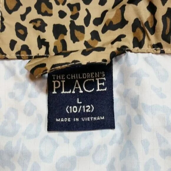 Bundle Girl Jacket Size Large Animal Print The Childrens Place Holiday Editions - Picture 9 of 11